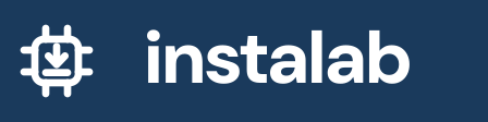 Logotipo instalab branco